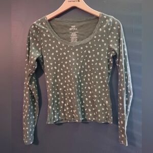 Women's Floral Long Sleeve Top
